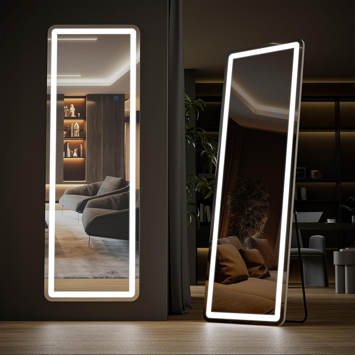 Lumora™ Premium LED Mirror with Adjustable Lighting
